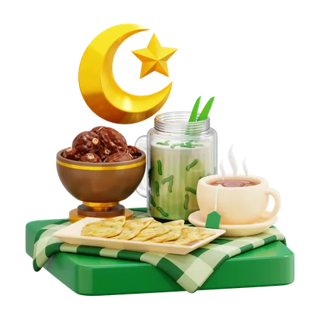 Iftar  3D Icon