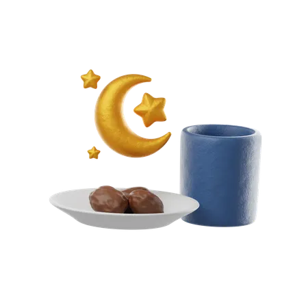 Iftar  3D Icon