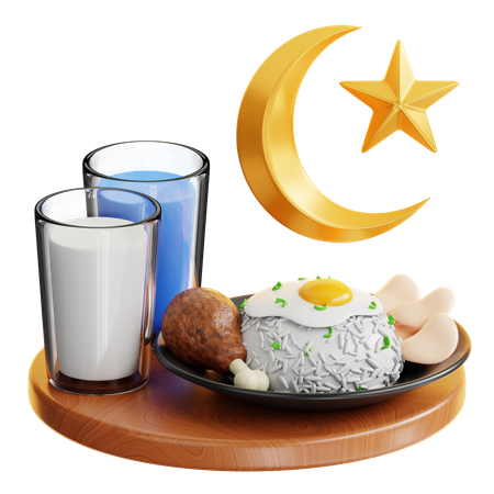 Iftar  3D Icon