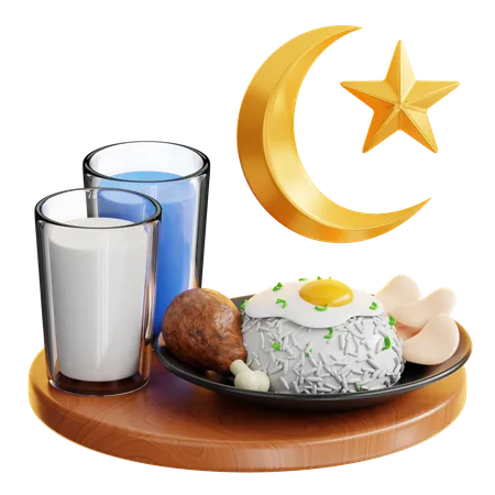 Iftar  3D Icon