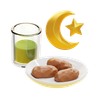 3d iftar logo