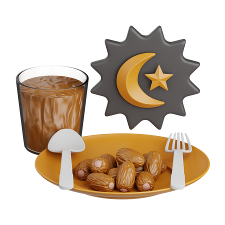 Iftar-Essen  3D Icon