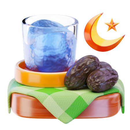 Iftar Food  3D Icon