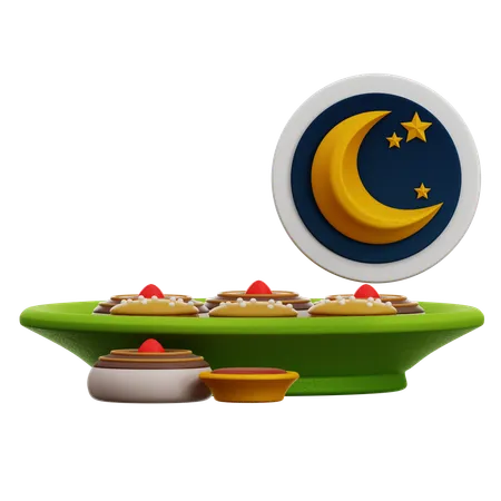 IFTAR FOOD  3D Icon