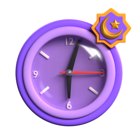 Iftar Time  3D Icon