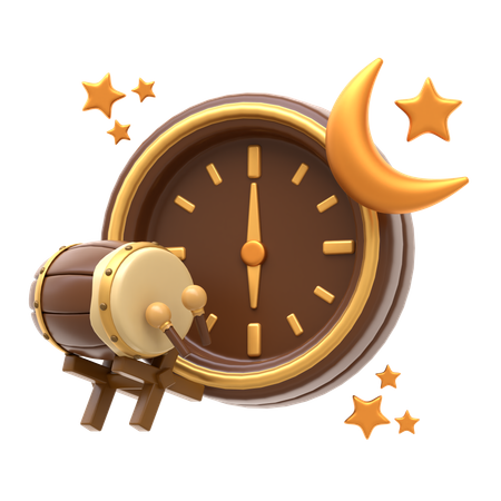 Iftar Time  3D Icon