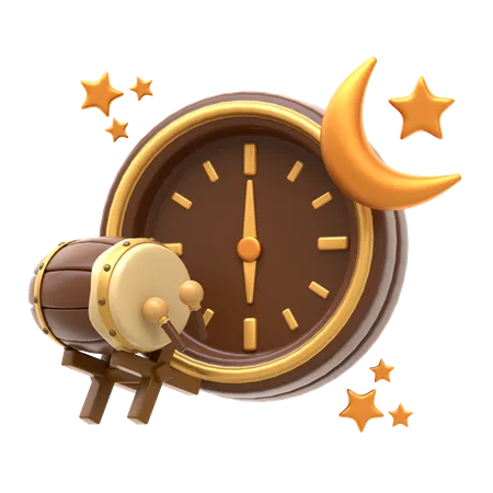 Iftar Time  3D Icon