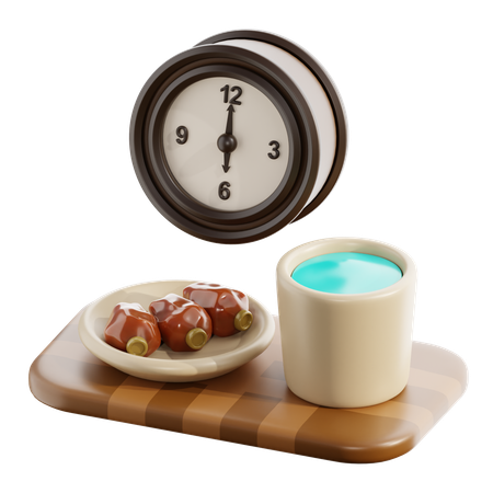 Iftar Time  3D Icon