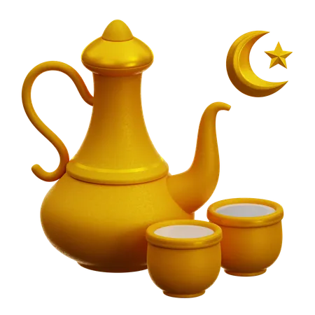 Iftar Time  3D Icon