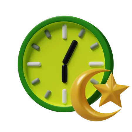 Iftar time  3D Icon