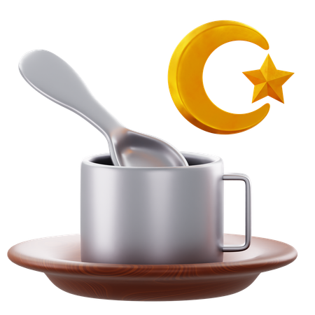 Iftar-Zeitpunkt  3D Icon