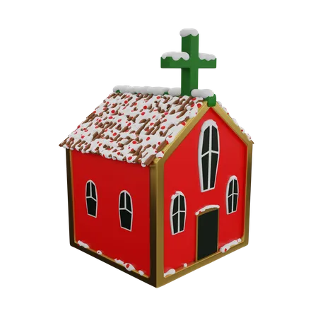 Iglesia  3D Illustration