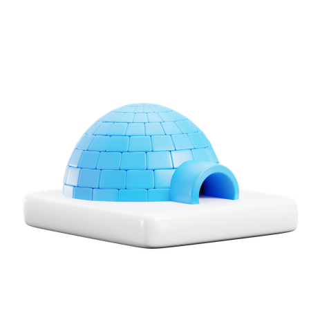 Iglo  3D Icon