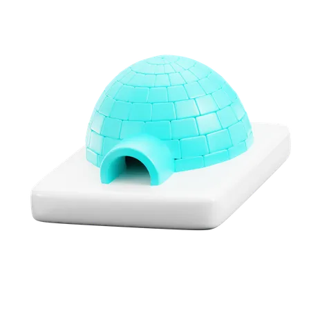 Iglo  3D Icon