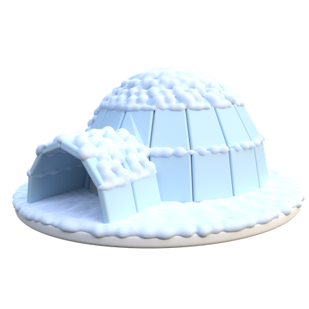 Igloo  3D Icon