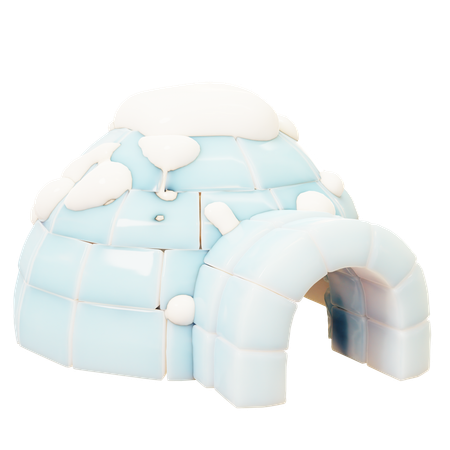 Igloo  3D Icon