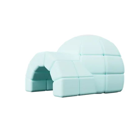 Igloo  3D Icon