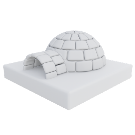 Igloo  3D Icon