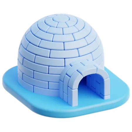 Igloo  3D Icon