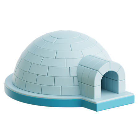 Igloo  3D Icon