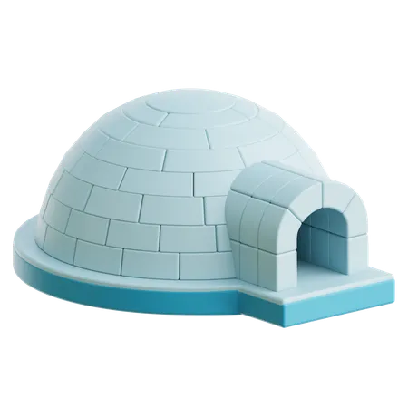 Igloo  3D Icon