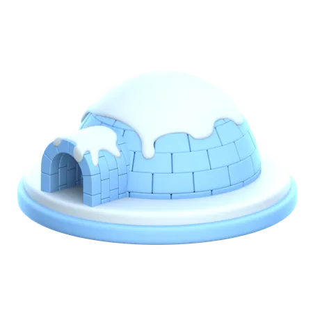 Igloo  3D Icon