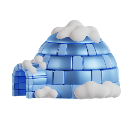 Igloo  3D Icon