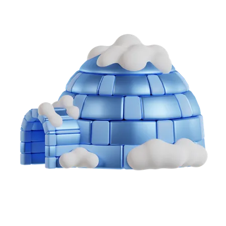 Igloo  3D Icon