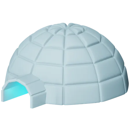 Igloo  3D Icon