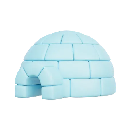 Igloo  3D Icon