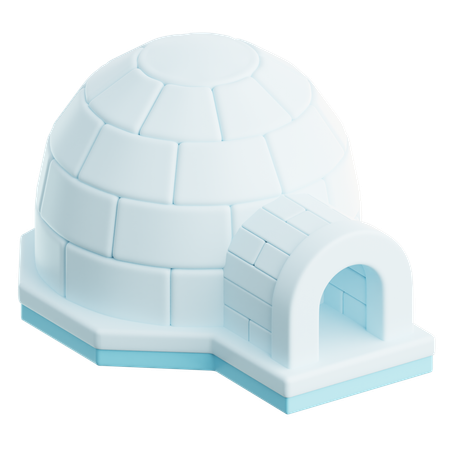 Igloo  3D Icon