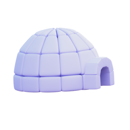 Igloo  3D Icon