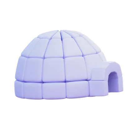 Igloo  3D Icon