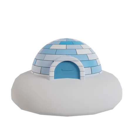 Igloo  3D Icon