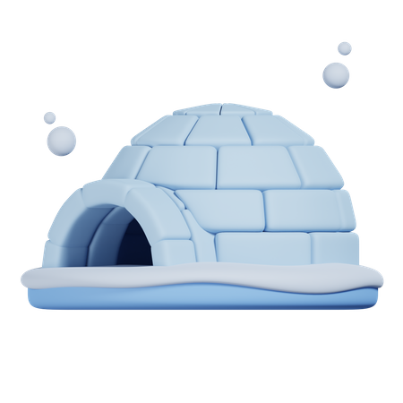 Igloo  3D Icon