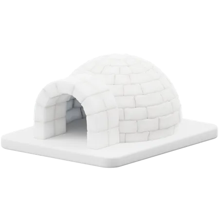 Igloo  3D Icon