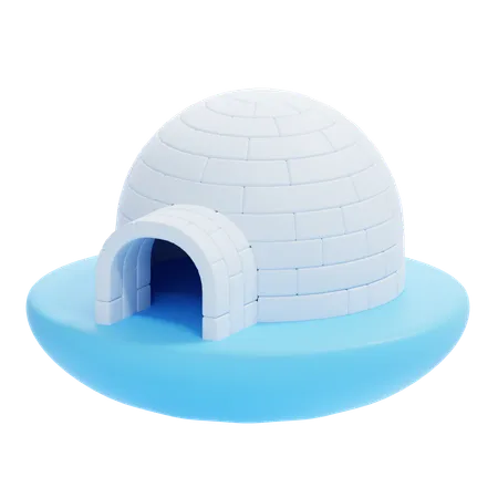 IGLOO  3D Icon