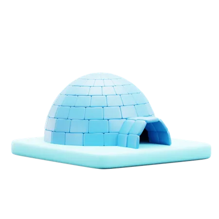 Igloo  3D Icon