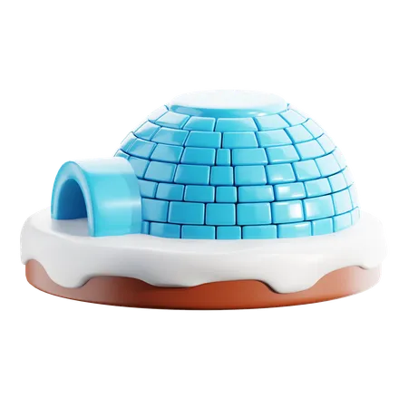 Igloo  3D Icon