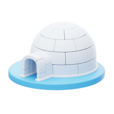 Igloo  3D Icon