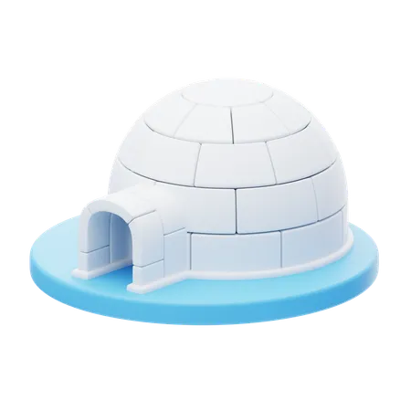 Igloo  3D Icon