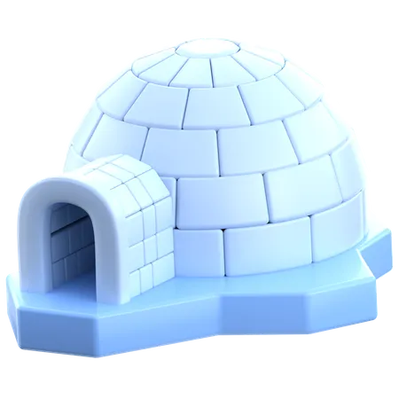 Igloo  3D Icon