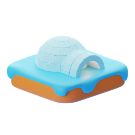 IGLOO  3D Icon