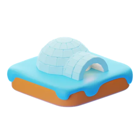 IGLOO  3D Icon