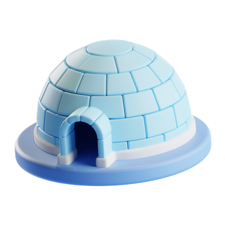 Igloo  3D Icon