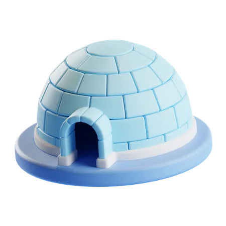 Igloo  3D Icon