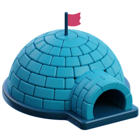 Igloo  3D Icon