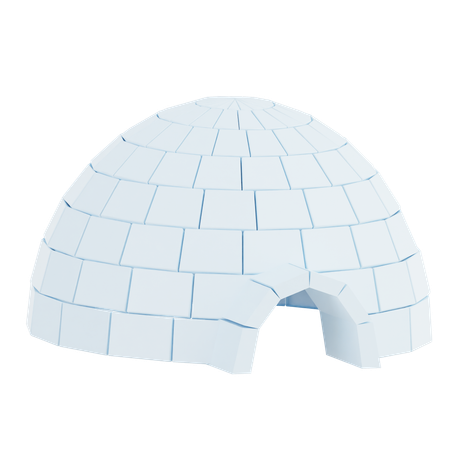 Igloo  3D Icon