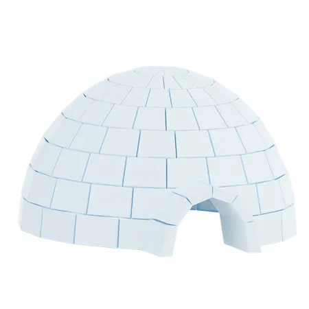 Igloo  3D Icon