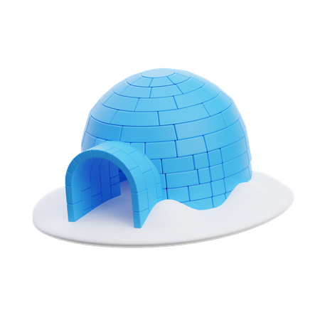 Igloo  3D Icon